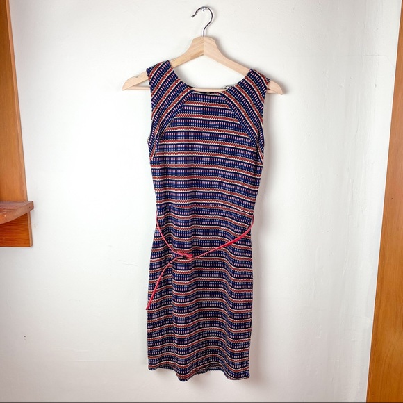 Mystic Dresses & Skirts - Mystic Sleeveless Midi Stripped 70s Style Dress